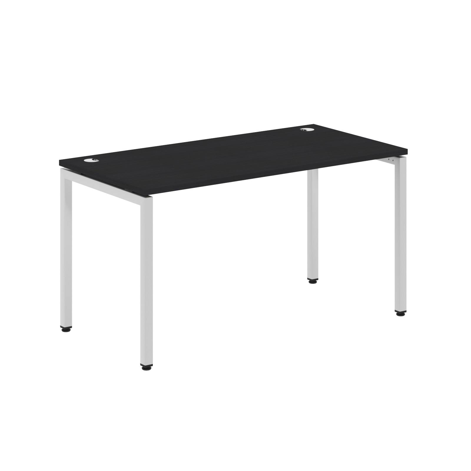 Стол прямой XSST 147 Дуб Юкон/Алюминий 1400х700х750 XTEN-S