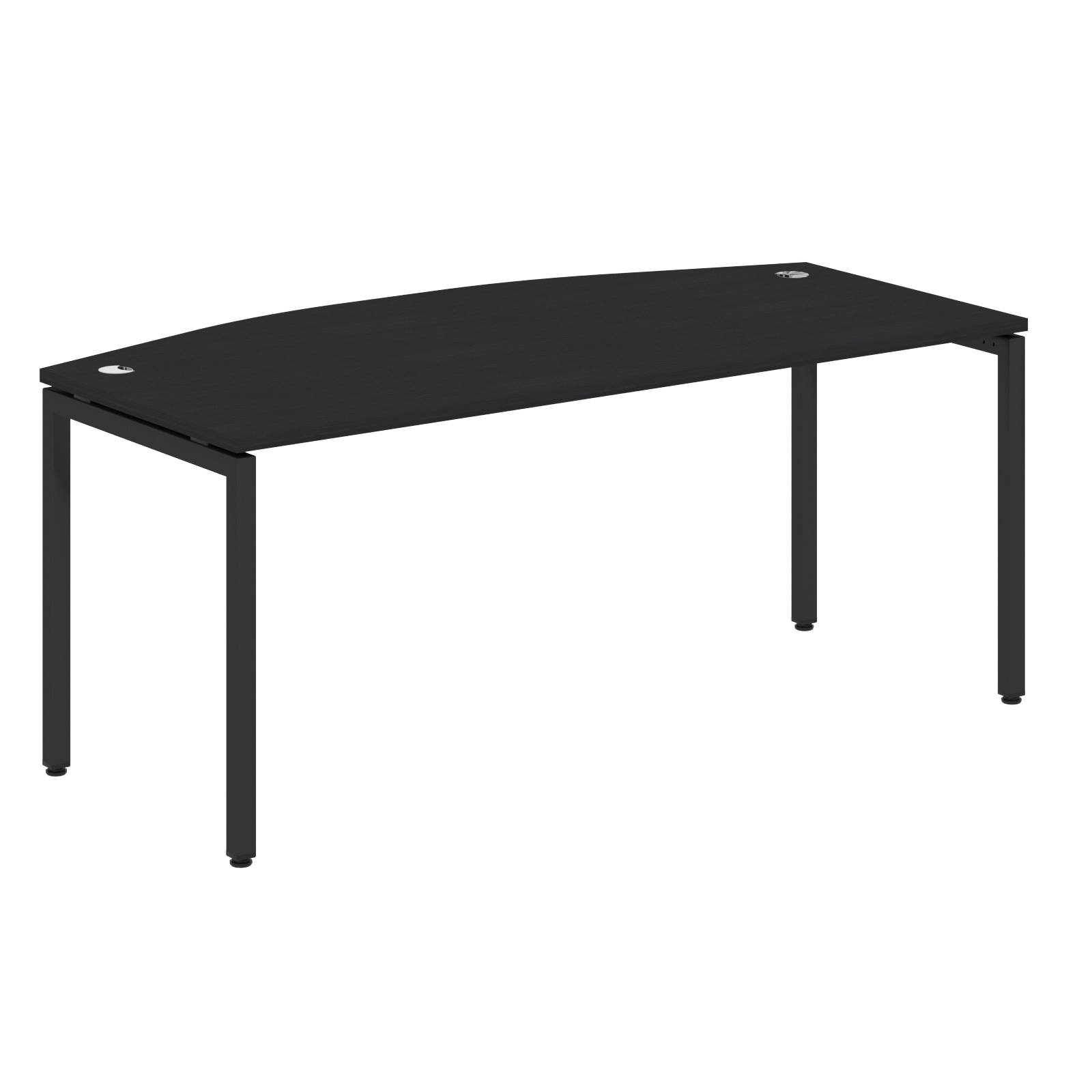 Стол руководителя XSET 189 Дуб Юкон/Антрацит 1800х914х750 XTEN-S