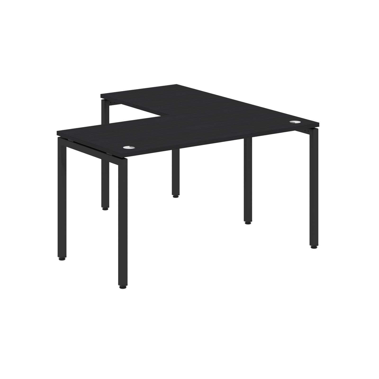 Стол угловой XSCT 1415 Дуб Юкон/Антрацит 1400х1500х750 XTEN-S