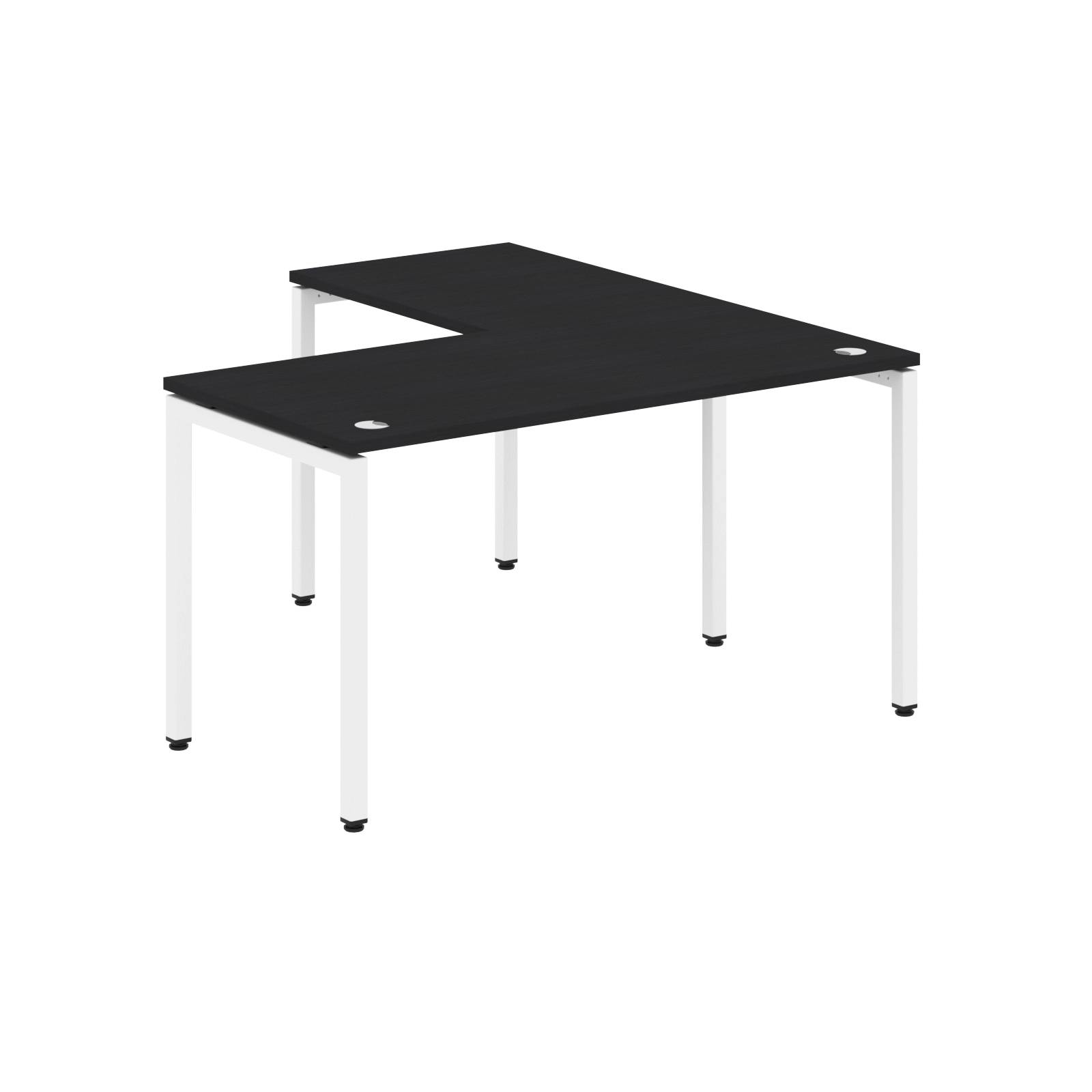 Стол угловой XSCT 1415 Дуб Юкон/Белый 1400х1500х750 XTEN-S