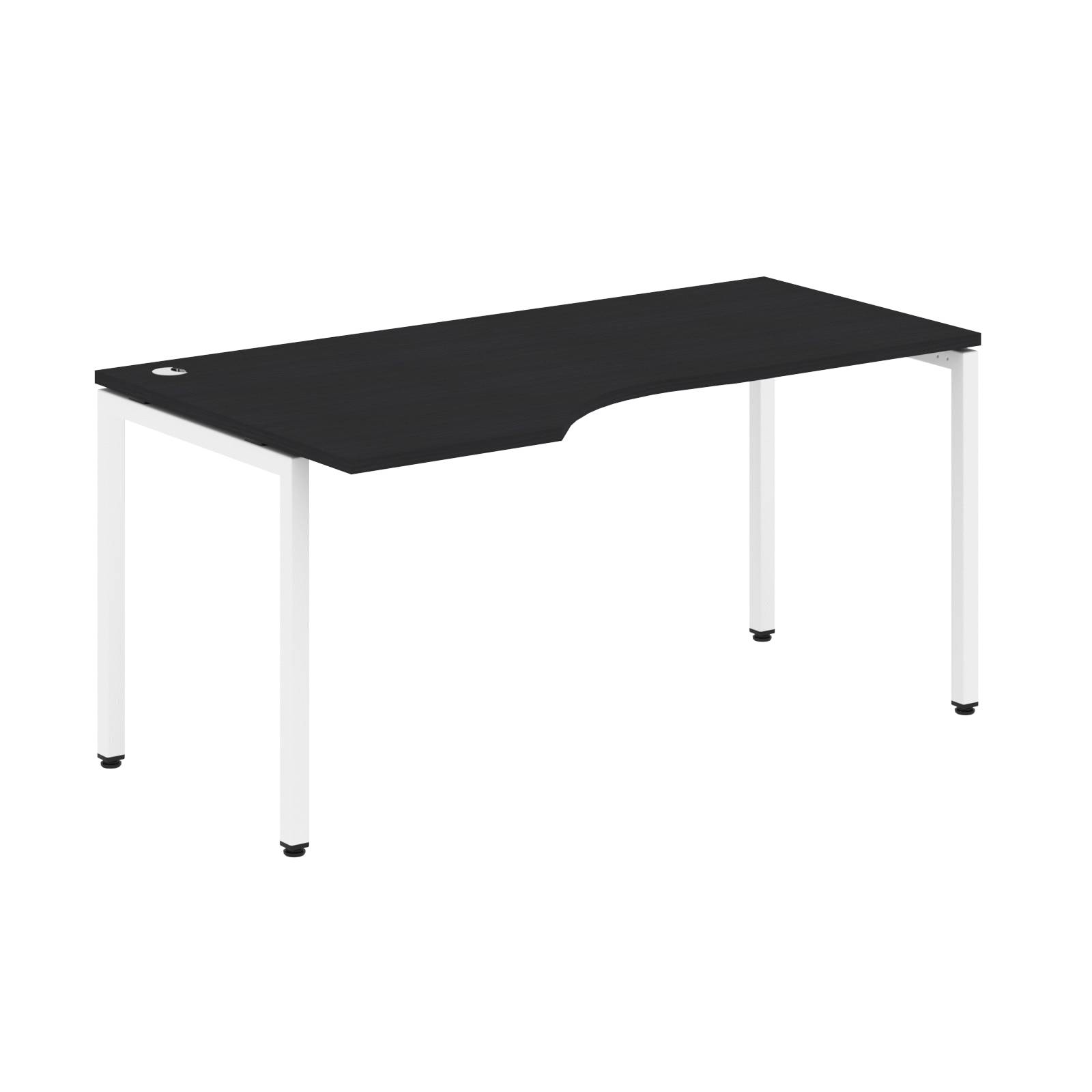 Стол эргономичный XSCET 169(L) Дуб Юкон/Белый 1600х700/900х750 XTEN-S