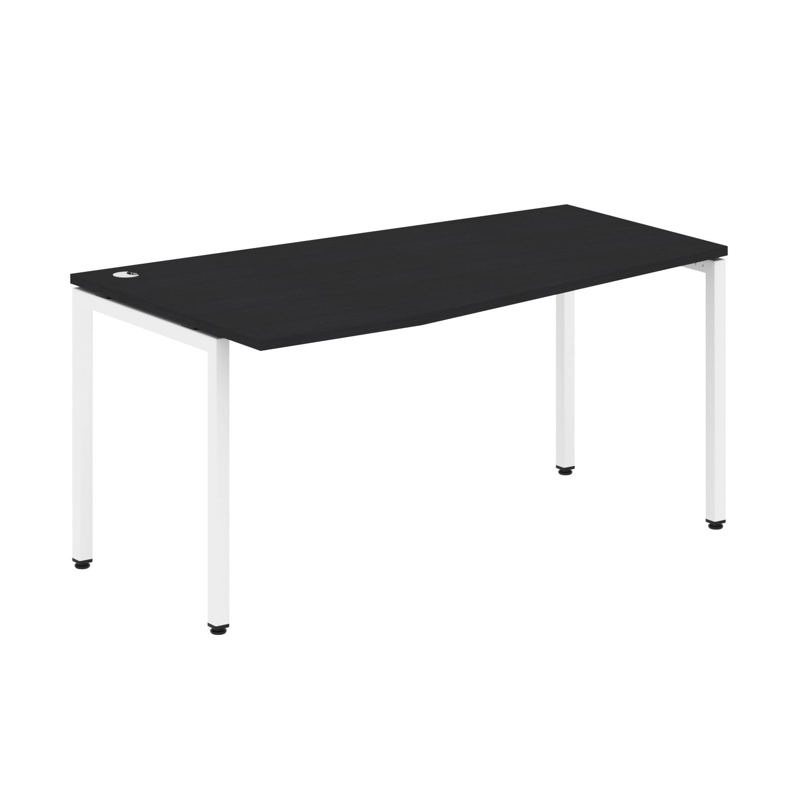 Стол эргономичный XSCT 169(L) Дуб Юкон/Белый 1600х700/900х750 XTEN-S