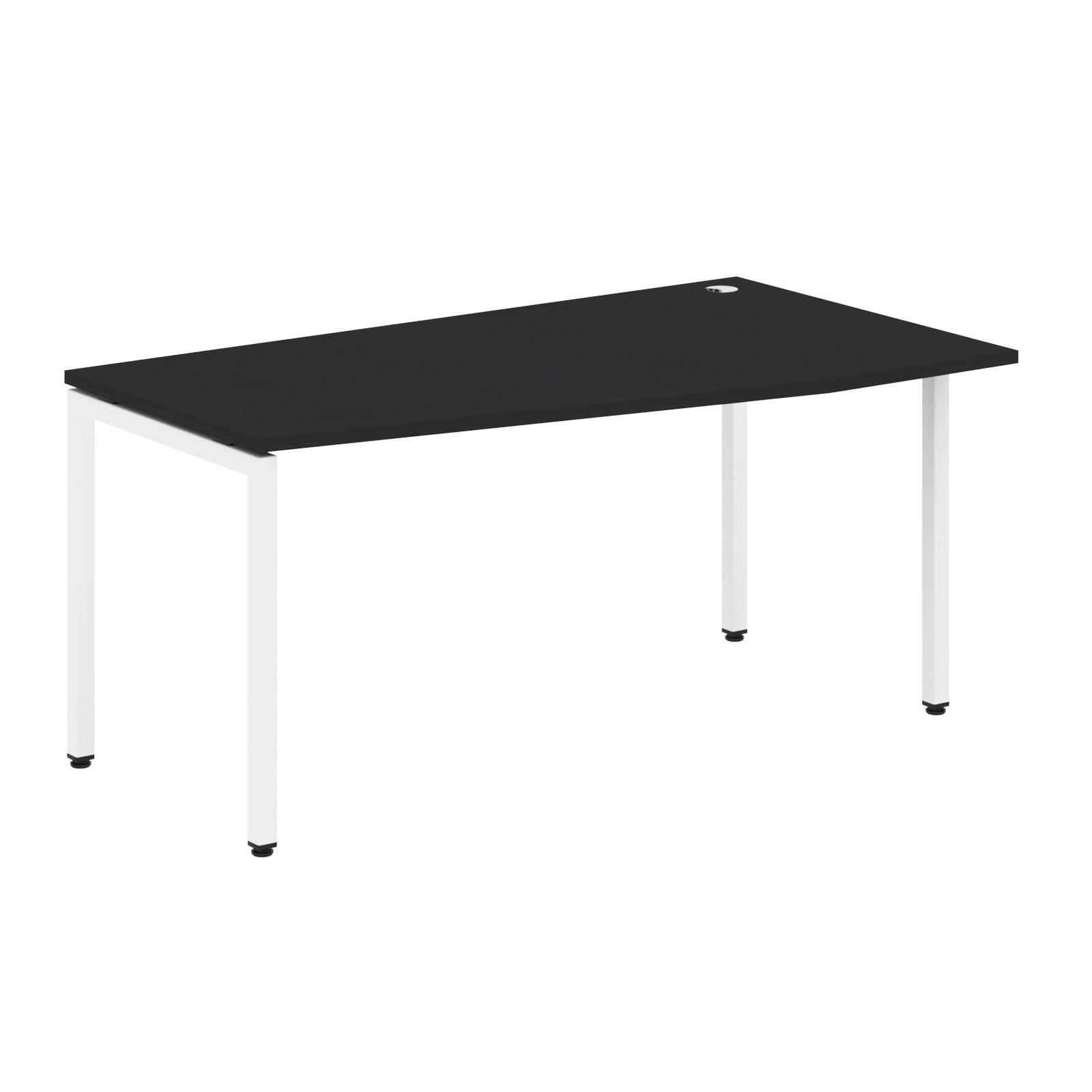 Стол эргономичный XSCT 169(R) Дуб Юкон/Белый 1600х700/900х750 XTEN-S