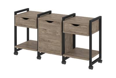 Тумба подкатная наборная Loft VR.L-TN-6.K