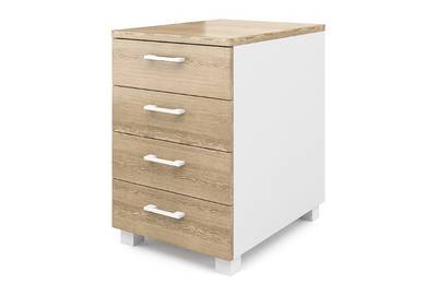 Тумба приставная c центральным замком Alba AL-3.2