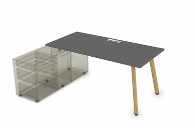 Стол с тумбой опорной Arredo 10СТО.089