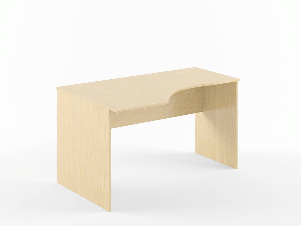 Каркас стола эргономичного SET160-1(L) Легно светлый 1600х900х760 SIMPLE