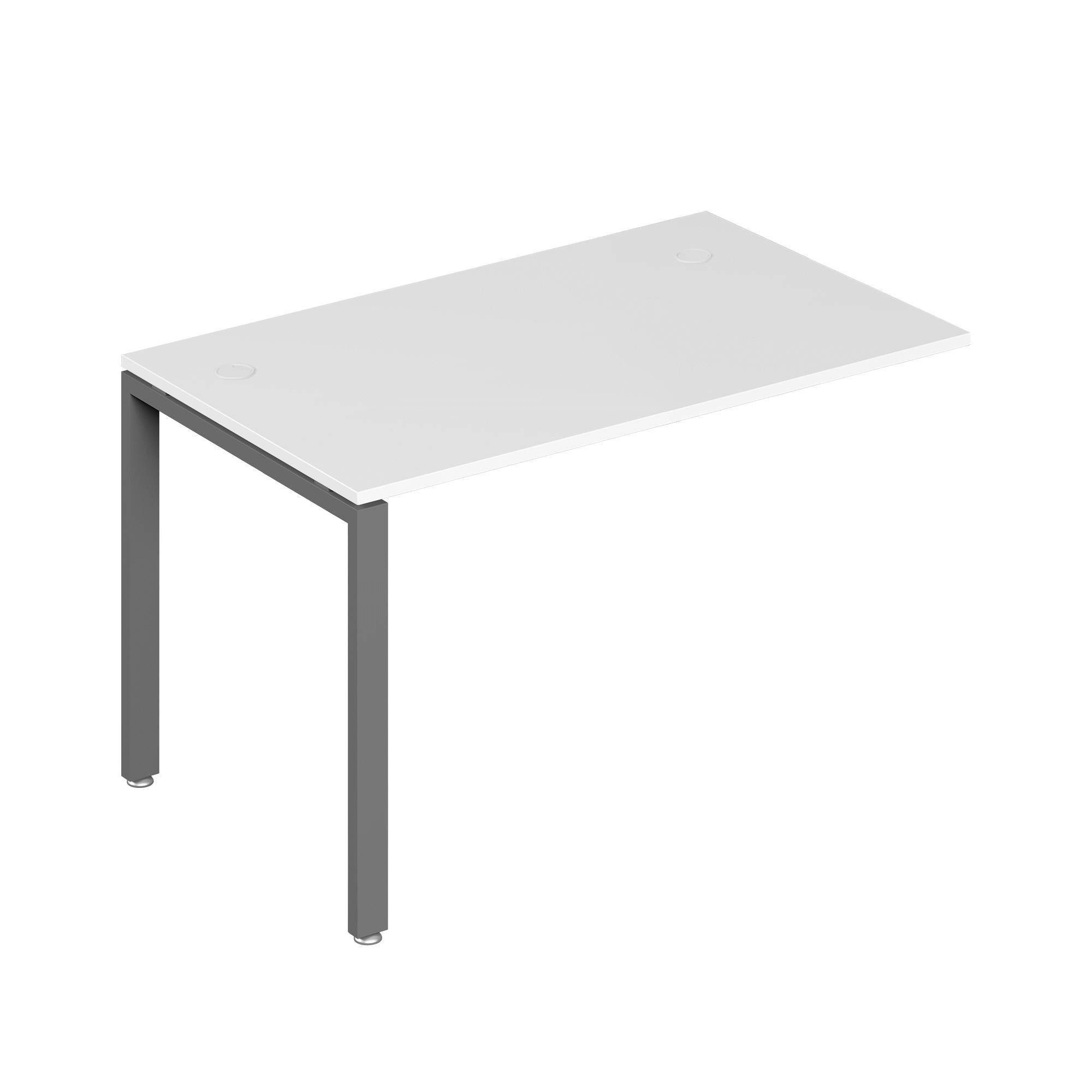 Удлинитель стола Trend Metal белый 120x60x75