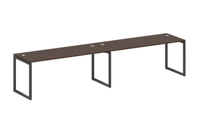 Бенч-стол на 2 раб.места на О-образном м/к Metal system quattro 40x40 40БО.СМ-2.5